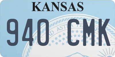 KS license plate 940CMK