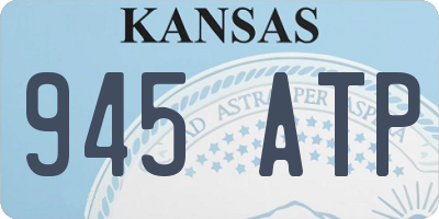 KS license plate 945ATP