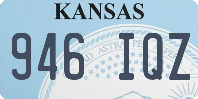 KS license plate 946IQZ