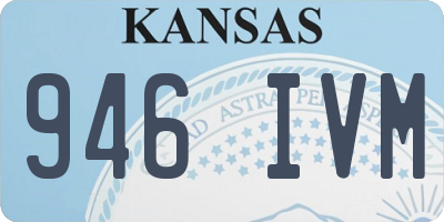 KS license plate 946IVM