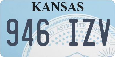 KS license plate 946IZV