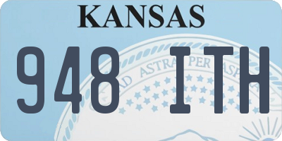 KS license plate 948ITH