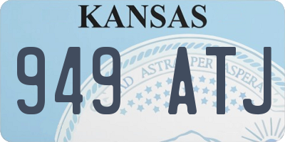 KS license plate 949ATJ