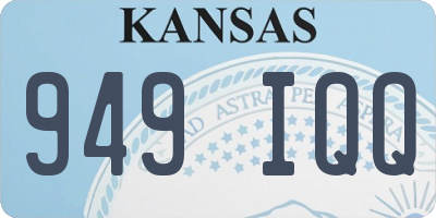 KS license plate 949IQQ