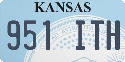 KS license plate 951ITH