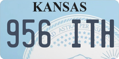 KS license plate 956ITH