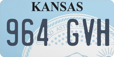 KS license plate 964GVH