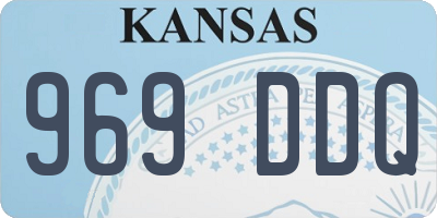 KS license plate 969DDQ