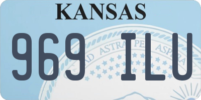 KS license plate 969ILU