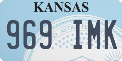KS license plate 969IMK