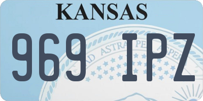 KS license plate 969IPZ