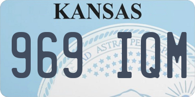 KS license plate 969IQM