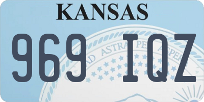 KS license plate 969IQZ