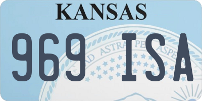 KS license plate 969ISA