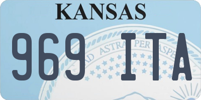 KS license plate 969ITA