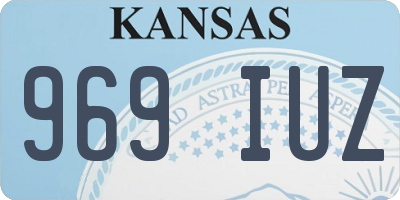 KS license plate 969IUZ