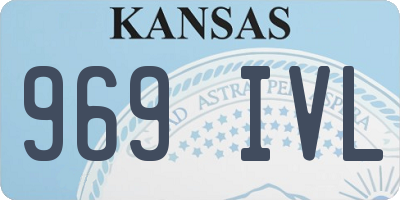 KS license plate 969IVL