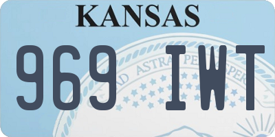 KS license plate 969IWT
