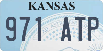 KS license plate 971ATP