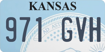 KS license plate 971GVH