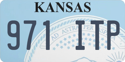 KS license plate 971ITP