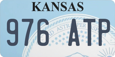 KS license plate 976ATP