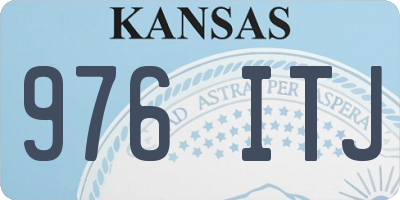 KS license plate 976ITJ