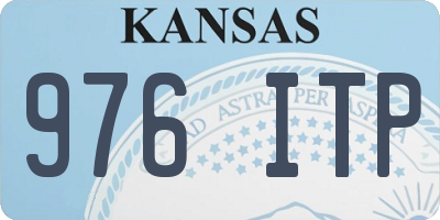 KS license plate 976ITP