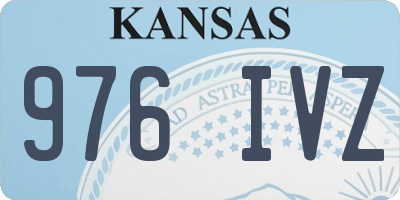 KS license plate 976IVZ