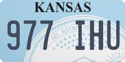 KS license plate 977IHU