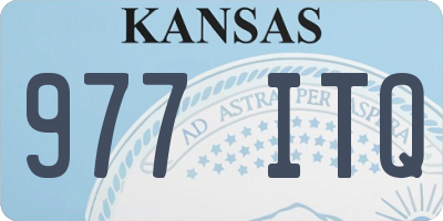 KS license plate 977ITQ