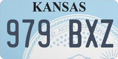 KS license plate 979BXZ