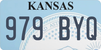 KS license plate 979BYQ