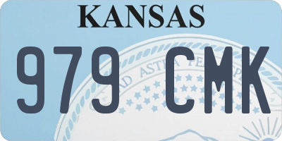 KS license plate 979CMK