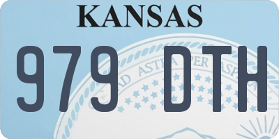 KS license plate 979DTH