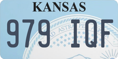 KS license plate 979IQF