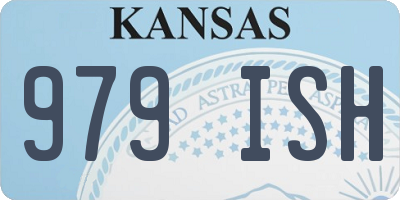KS license plate 979ISH
