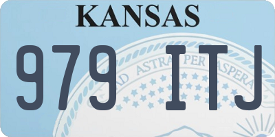 KS license plate 979ITJ