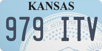 KS license plate 979ITV