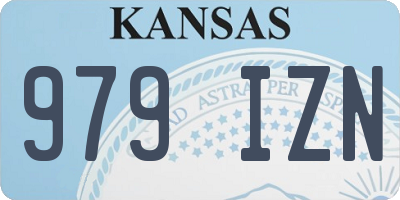 KS license plate 979IZN