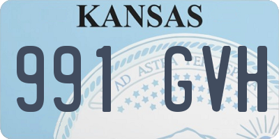KS license plate 991GVH