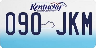 KY license plate 090JKM