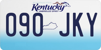 KY license plate 090JKY