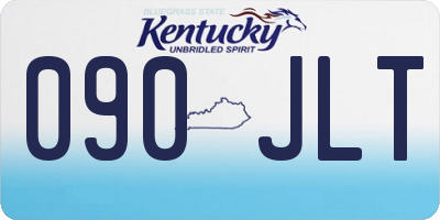 KY license plate 090JLT