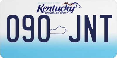 KY license plate 090JNT