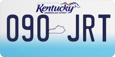 KY license plate 090JRT