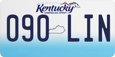 KY license plate 090LIN