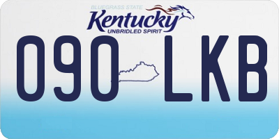 KY license plate 090LKB