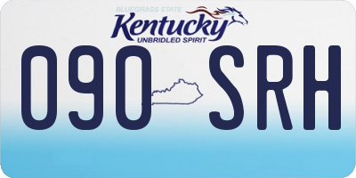 KY license plate 090SRH