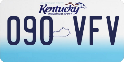 KY license plate 090VFV